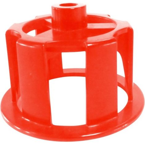 SOFOP TALIAPLAST - TETES A VISSER MONOBLOCS ROUGES POUR CARREAUX DE 3 A 30MM (SEAU DE 100 PIECES) (1/2)