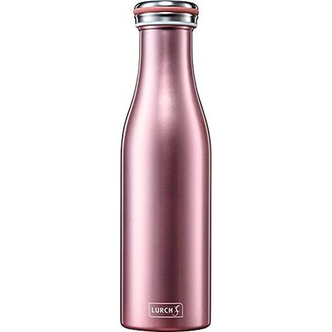 Borraccia Termica con Tappo Ermetico Rosa Gold Lurch 500 ml (1/4)