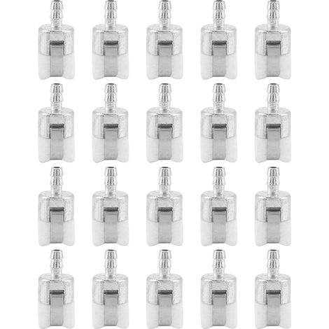 20 filtres à essence Echo pour réservoir, fil de 3/16", pour coupe-bordures, références 13120519831 et 13120530830