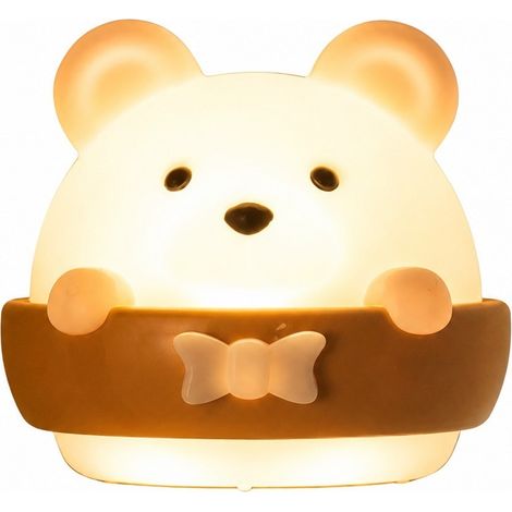 Veilleuse LED avec télécommande, protection des yeux, chambre d'enfant, sans risque de perforation (1/4)