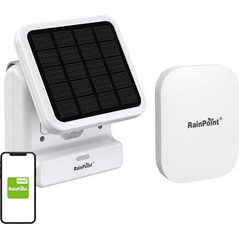 Kit di irrigazione solare RainPoint con gateway e app (1/2)