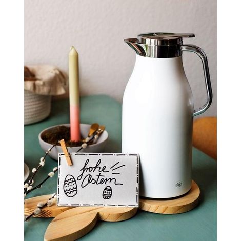 Alfi Jarra Aislante blanca de acero inoxidable 1.0 L
