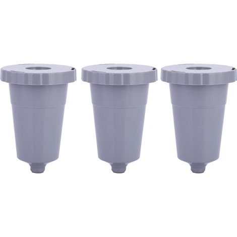 Wiederverwendbarer Kaffeefilterkorb aus Edelstahl für Kaffeemaschinen (3 Stück) (1/5)