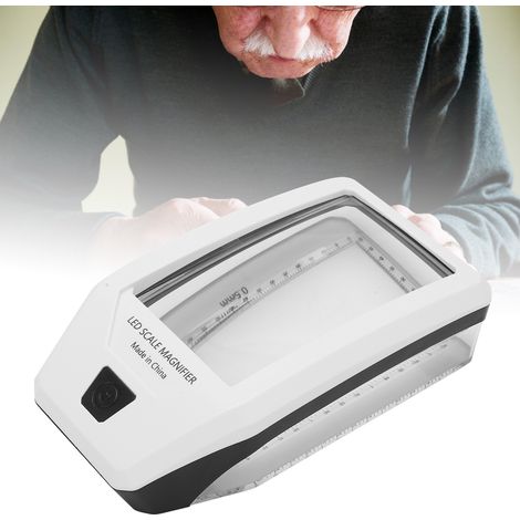 TH-8017 Multifunktionslupe mit graduiertem Klemmbrett und 8 LED-Leuchten zur Antiquitätenbewertung (1/5)