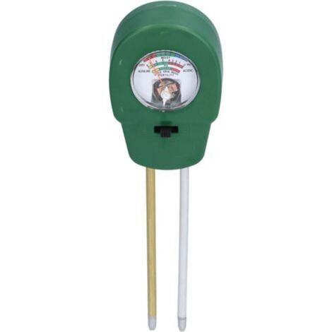 Analizador de fertilidad del suelo 3 en 1, detector de humedad para jardín, medidor de pH y de fertilidad de las plantas. (1/5)