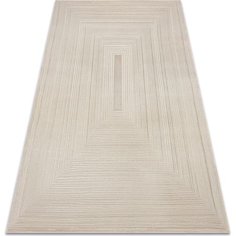 Tappeto BALANCE 8788 taupe - Geometrico, strutturale, glamour beige 160x220 cm