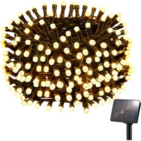 Guirlande Lumineuse - Blanc Chaud - Fixe Non Clignotante - Pour Intérieur Salon Chambre - 1 Pièce (1/5)