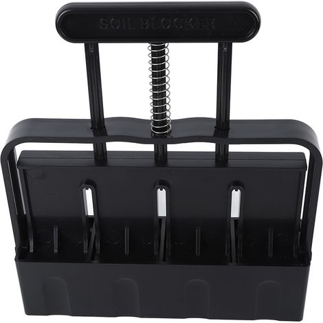 Filiyano – outil de germination – Moule à blocs de terreau, 4 alvéoles, ABS, poignée ergonomique, outil de germination (1/5)