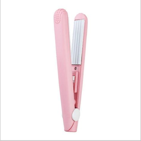 lisseur Professionnel Curler 2 En 1, Rose 1 Pice Appareil Multifonctionnel, Finition Sans Frisottis Et Durable