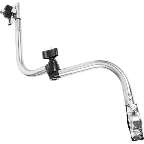 Porte-parapluie pour Vélo et Fauteuil Roulant en Acier Inoxydable Argenté, Support Stable et Extensible Pince Simple et Design Généreux pour Protection Solaire (1/5)