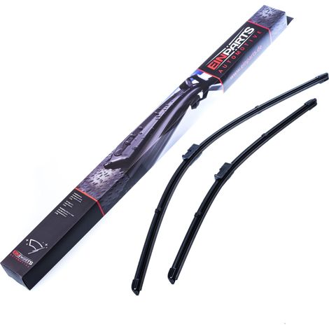Spazzole tergicristallo anteriori 660/510 mm dedicate a BMW X3 F25, BMW X4 F26 SUV, Volvo S40 II / V50 (1/4)