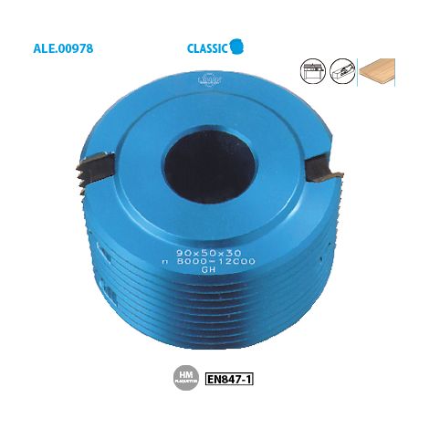 Leman – Fers Dents de Scie HM 50x12x1,5 mm – Jeu de 2 plaquettes carbure pour bois dur – Usinage de précision – Fixation sécurisée