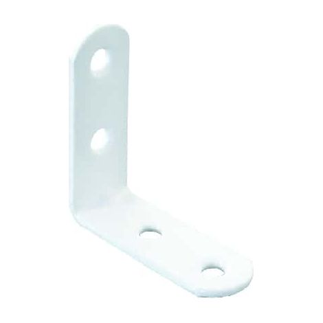 Bracket Vynex plastifiziert White Steel 40 mm - 4 Stück