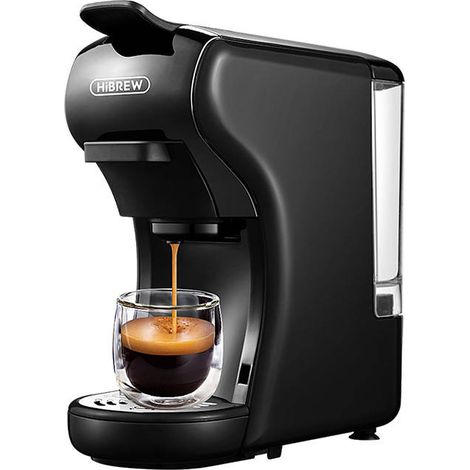 Macchina da caffè Hibrew H1A a capsule 3 in 1 nera