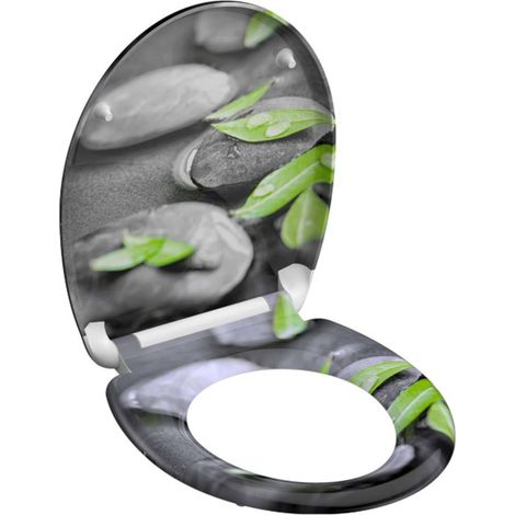 Kirchhoff - Duroplast WC-Sitz STONE, mit Absenkautomatik und Schnellvers - 82374 (1/5)