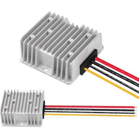 DC Augmentez 12V à 24V - Convertisseur Booster de Tension Adaptateur d'alimentation 1A 24W pour Système Solaire Bateau Voiture Camion Club Voiturettes