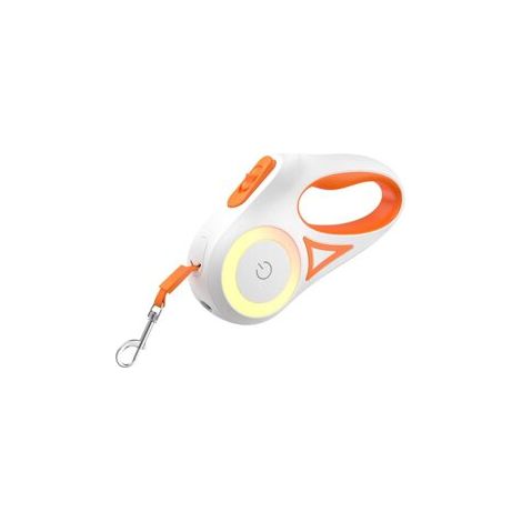 Laisse automatique 3m Rojeco (orange) (1/2)