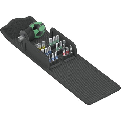Juego De Puntas Wera Kraftform Kompakt Stubby