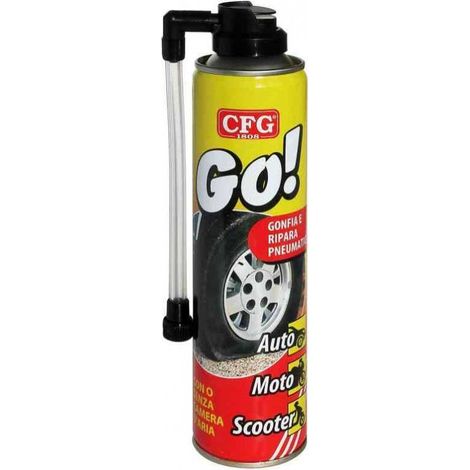 BOMBOLETTA GONFIA E RIPARA PNEUMATICO GO AUTO MOTO 300 ML