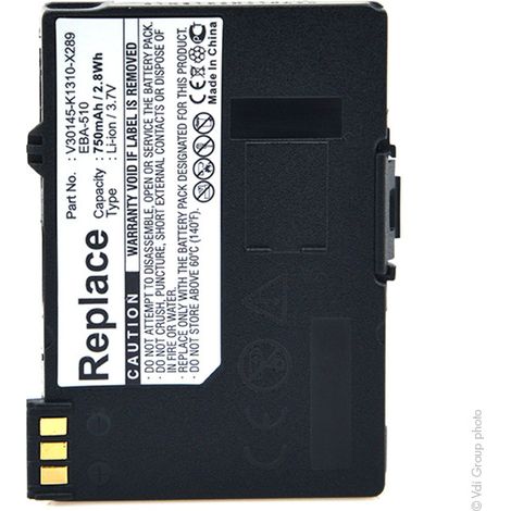 NX - Batterie téléphone 3.7V 750mAh - EBA-510L36880-N5601-A100S30852-D175