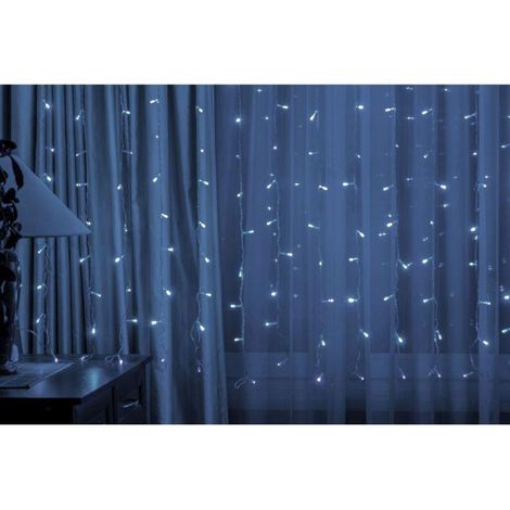 TENDA DI LUCI DA 1440 LED BIANCO FREDDO ADATTA PER USO ESTERNO (1/5)