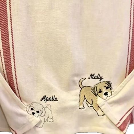 Novel and fun portable hot-selling new design dog mom kitchen napkin towel - dog towel - B -