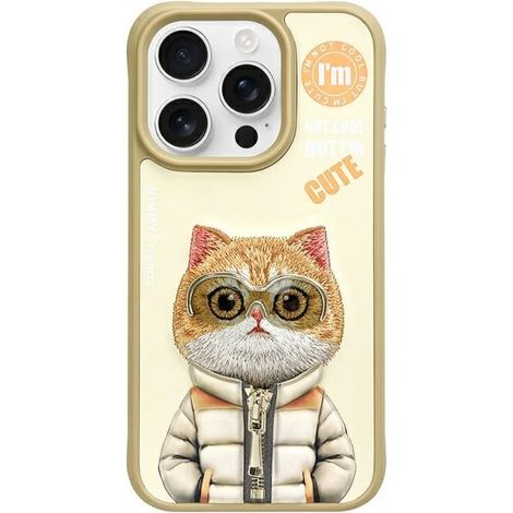 Étui Nimmy Cool&Cute kaki pour iPhone 15 Pro (1/5)