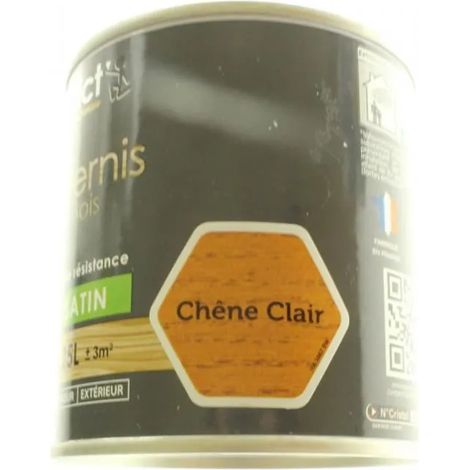 Barniz addict satin oak light resistente al agua y manchas