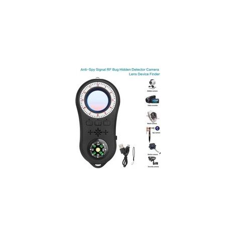 Mini appareil de caméra sans fil multifonction Portable Mini détecteur de caméras LED Anti-Candid IR Scanner Produits de sécurité (1/5)