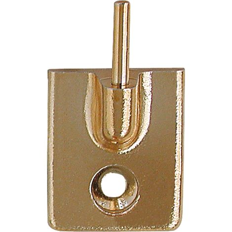 4 ganci oro per astine adesivi per serramenti