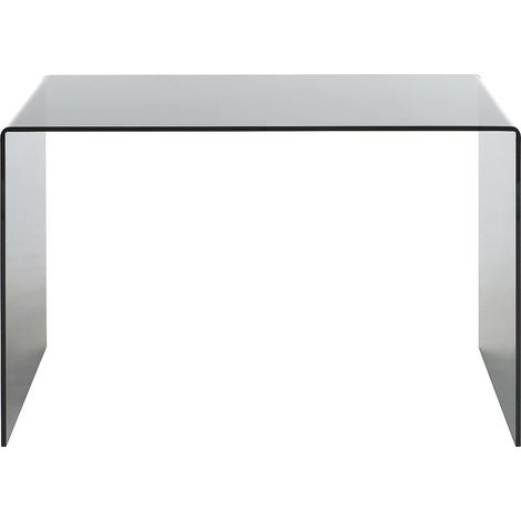Bureau - Verre trempé fumé - Noir - ELSTRON (1/2)