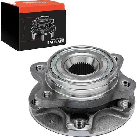 Conjunto de cojinete de cubo de rueda, diámetro interior 85 mm, diámetro exterior 130,7 mm, diámetro del círculo de pernos 112 mm, orificios de montaje 4, diámetro del cubo de rueda 68 mm (1/5)