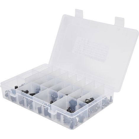250 Stück 6x6 und 12x12 Touch-Schalter, Miniatur-Drucktaster für Fernbedienungen und elektronisches Spielzeug (1/5)