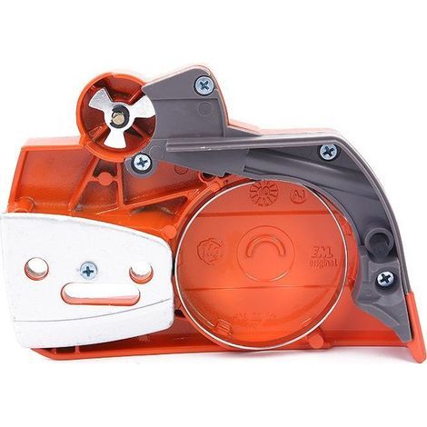 Couvercle d'embrayage de pignon de chaîne pour tronçonneuse Husqvarna 340 345 350 351 Matériaux en plastique et fer Dimensions 18x13x3.5cm - 351Couvercle (1/5)