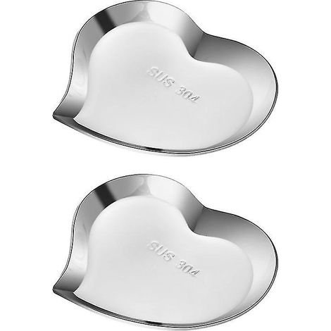 2-teiliges Edelstahl-Serviertablett zum Dippen