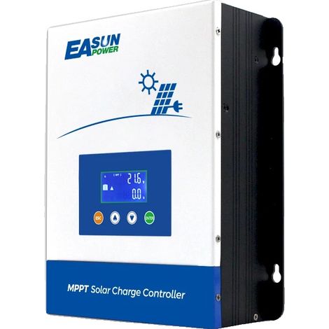 Contrôleur de Charge Solaire, Efficacité MPPT, Affichage LCD, 100A