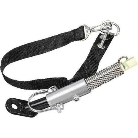 Coupleur d'attelage pour remorque de vélo coudé pour la Plupart des remorques de vélo,Attache de remorque de vélo pour Les Chiens d'enfants, Accessoire de vélo (1/4)