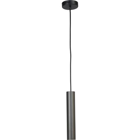 Lampe suspendue Run avec cylindre noir - 175443