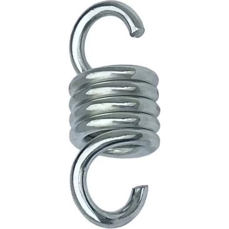 Ressort de hamac - En acier galvanisé trempé - Pour chaises de hamac suspendues et balançoires de porche - Capacité de charge de 270 kg (1/3)
