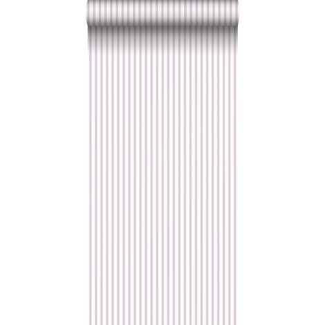 papier peint à rayures rose et blanc - Sanders & Sanders (1/5)