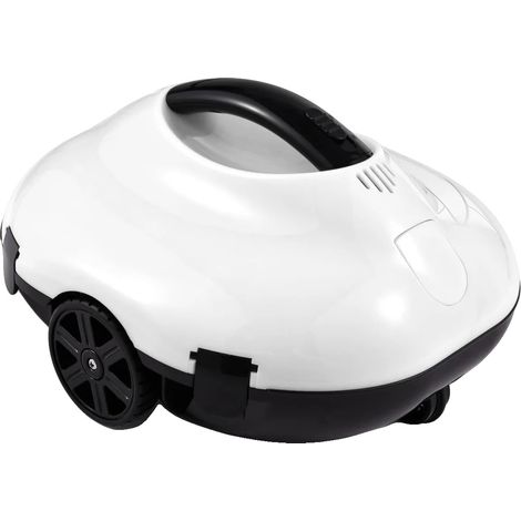 Aspirateur de piscine robotisé, fonctionnement sans fil, nettoyage automatique, Beige (1/2)