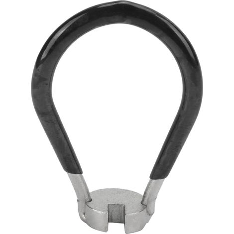 Clé à rayons de vélo, clé de réglage de roue en acier, outil de serrage de fil de jante, noir (1/5)