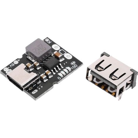Module Charge Decharge Batterie Lithium - 5 V - 2 A - Entrée Type-C - Compatible 4.2 V / 4.35 V - 1 Pièce (1/5)