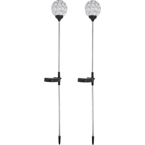 Lampes solaires de jardin pour extérieur, globe LED à changement de couleur IP65 - AquaForge (1/5)