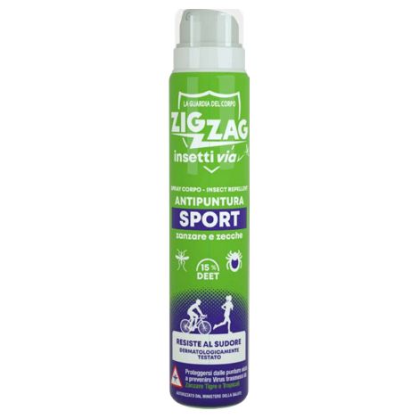 Zig Zag Insettivia Sport Spray Antipuntura 100 Ml