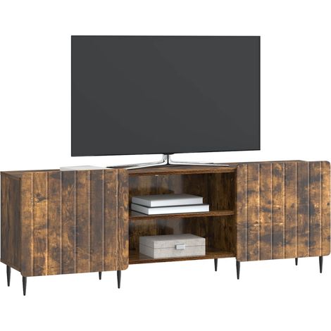 Maison Exclusive - TV-Schränk Geräucherte Eiche 150 x 31 x 52 cm