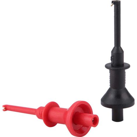 1 paire de cordons de test pour multimètre UNI T Ut C01, crochet d'extension, porte-embout de test (1/5)