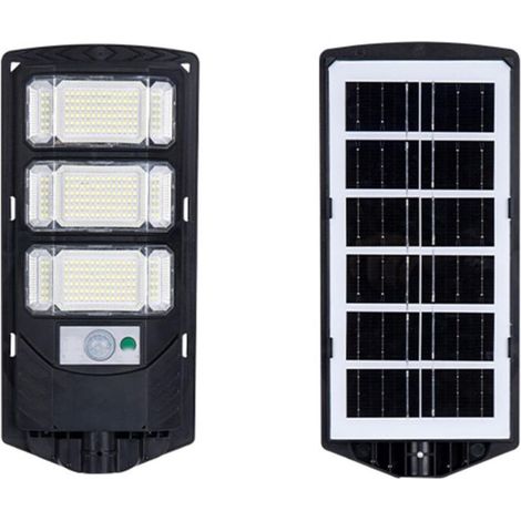 Lampadaire solaire étanche 300 W - Idéal pour les travaux extérieurs, l'éclairage de tentes et les voyages en camping-car - 1 pièce (1/5)