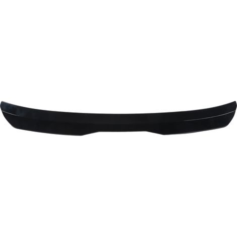 Déflecteur de toit de lunette arrière universel, réduit la résistance au vent, moulure de bord supérieur de lunette arrière, noir brillant (1/5)