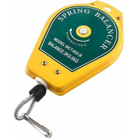 Einziehbare Federwaage, 3–5 kg Werkzeugbefestigungen, Hängehalterung für Montagelinien (1/5)
